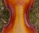 Antique ?18th C.  ? Violin With Grafted Scroll Ready To Play String photo 10