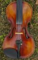 Antique ?18th C.  ? Violin With Grafted Scroll Ready To Play String photo 1