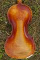 Antique ?18th C.  ? Violin With Grafted Scroll Ready To Play String photo 3