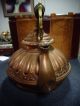 Exceptional Antique Copper Teapot Kettle 19th Century Metalware photo 3