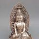 Chinese Tibetan Silver Hand Work Statue - - - - Buddha Other Antique Chinese Statues photo 1