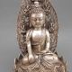 Chinese Tibetan Silver Hand Work Statue - - - - Buddha Other Antique Chinese Statues photo 2