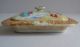 Early 19th Century Chinese Export Porcelain Soap Dish And Cover,  No Base Porcelain photo 1