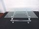 Mid - Century Lucite Glass - Top Coffee Table By Les Prismatiques 6909 Post-1950 photo 2