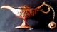 Aladdin Bronze Genie Magic Lamp Pot Lantern Arabian Decorative Brass Pharaonic Egyptian photo 2