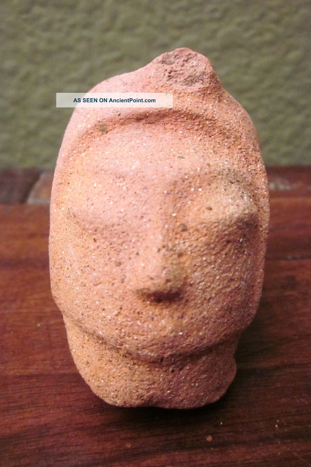 Pre - Columbian Mayan Head For From The Honduras,  300 - 900 Ad The Americas photo