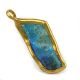 Wrapped Pendant Old World Recovered Patina Glass Fragment Piece 50mm Length Other Antiquities photo 1