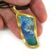 Wrapped Pendant Old World Recovered Patina Glass Fragment Piece 50mm Length Other Antiquities photo 3