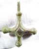 Rare Saxon Era Bronze Cross Pendant - Religious Artifact - Wearable - Ks74 Scandinavian photo 2