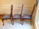 8 Thomasville Queen Anne Mahogany Dining Room Chairs Pristine 2 Arm,  6 Side Post-1950 photo 10