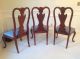 8 Thomasville Queen Anne Mahogany Dining Room Chairs Pristine 2 Arm,  6 Side Post-1950 photo 3