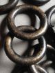 34 Antique Wood Curtain Drapery Rings Victorian Aesthetic Ebony Black Gold Other Antique Hardware photo 4