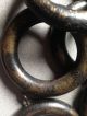 34 Antique Wood Curtain Drapery Rings Victorian Aesthetic Ebony Black Gold Other Antique Hardware photo 5