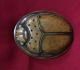 Ancient Egyptian Brown Coffin Of Scarab Egyptian photo 3