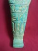 Ancient Egyptian Green Ushabti Egyptian photo 1