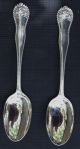Lancaster By Gorham Sterling Silver Two Tablespoons No Mono Shiny 1 Money Flatware & Silverware photo 6