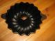 Very Old Big Antique Cast Iron Bundt Pan,  Germany,  3700 G Other Antique Home & Hearth photo 8