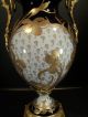Monumental Antique Sevres Art Nouveau Hand Painted Vase Sevres Signed L.  Heri Urns photo 9
