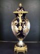 Monumental Antique Sevres Art Nouveau Hand Painted Vase Sevres Signed L.  Heri Urns photo 6