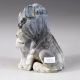 Chinese Hand Carved Lion Statues Old Stone Statue 1925 Other Antique Chinese Statues photo 4