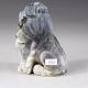 Chinese Hand Carved Lion Statues Old Stone Statue 1925 Other Antique Chinese Statues photo 6