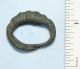 Ancient Old Viking Bronze Ethnic Ring (ma47) Other Ethnographic Antiques photo 3