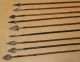 Congo 9 Old African Arrows Flèches Ancienes Mangbetu Afrique Afrika Kongo Pfeile Other African Antiques photo 2