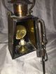 Antique/vintage Age Copper Metal/wood/glass Lantern Light Fixture Architectural Chandeliers, Fixtures, Sconces photo 2