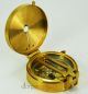 Antique Nautical Brass Compass Ww Ii Compass 2 