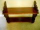 Two Tier Solid Wood Victorian Wall Shelf.  Hand - Made. Victorian photo 3