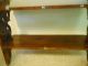 Two Tier Solid Wood Victorian Wall Shelf.  Hand - Made. Victorian photo 5