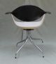 Rare Authentic George Nelson 2 - Tone Daf Swag Legged Chair For Hermin Miller Mid-Century Modernism photo 4
