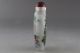 Chinese Rare Peking Glass Inside Painting Double Heming Cui Snuff Bottle N019 Snuff Bottles photo 2