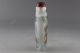 Chinese Rare Peking Glass Inside Painting Double Heming Cui Snuff Bottle N019 Snuff Bottles photo 3