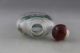 Chinese Rare Peking Glass Inside Painting Double Heming Cui Snuff Bottle N019 Snuff Bottles photo 4