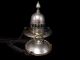 Vintage Triple Chained Orthodox Censer Lampada W/ The Jar Byzantine photo 6