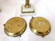 Antique Vintage Brass Attorney Scales Of Justice W Fine Marble Base From Italy Scales photo 6