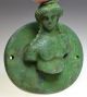 Roman Bronze Roundel Showing Bust Of Goddess Roman photo 7