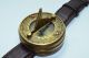 Wrist Watch Sundial Compass - Wrist Band Compass - Hand Item Marine Decor Item Gift Other Maritime Antiques photo 3