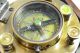 Sundial Compass With Wood Mirror Box Marine Compass Gift Item Home Decor Item Other Maritime Antiques photo 4