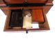 Antique Voland And Sons Scale In Glass / Wooden Case 1930s - 40s,  Weights Scales photo 3