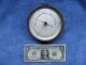Antique Short & Mason Tycos Barometer - Brass Case,  Silvered Face,  Beveled Glass Barometers photo 4