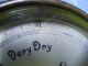 Antique Short & Mason Tycos Barometer - Brass Case,  Silvered Face,  Beveled Glass Barometers photo 7