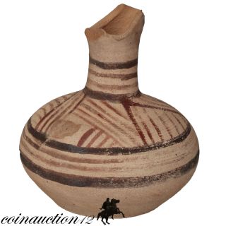 Roman Terracotta Pottery Jug,  Mycenaean ? photo