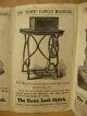 Parkersburg,  Wv.  Howe Sewing Machines.  Advertising Brochure.  C.  1867.  Rare Nor Sewing Machines photo 4