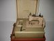 1940 ' S Toy Sew Handy Singer Sewing Machine With Case Made In England Sewing Machines photo 1