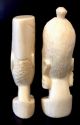 Vintage African Tribal Statue Figure X 2 African photo 2