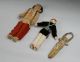 Antique Native American Indian Beaded Dolls/ Cloth,  Wood,  Hide,  Velvet,  Beadwork Native American photo 3