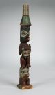 Antique Native American Indian Northwest Coast Wood Totem Pole Sculpture / Nr Native American photo 6