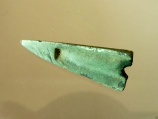 Ancient Bronze Arrow Head (b377) photo